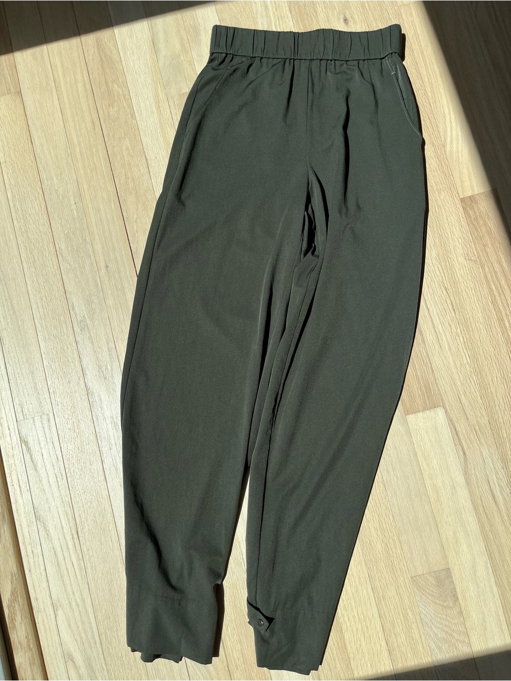 ADAY Cool Cat Pants in Moss, XS